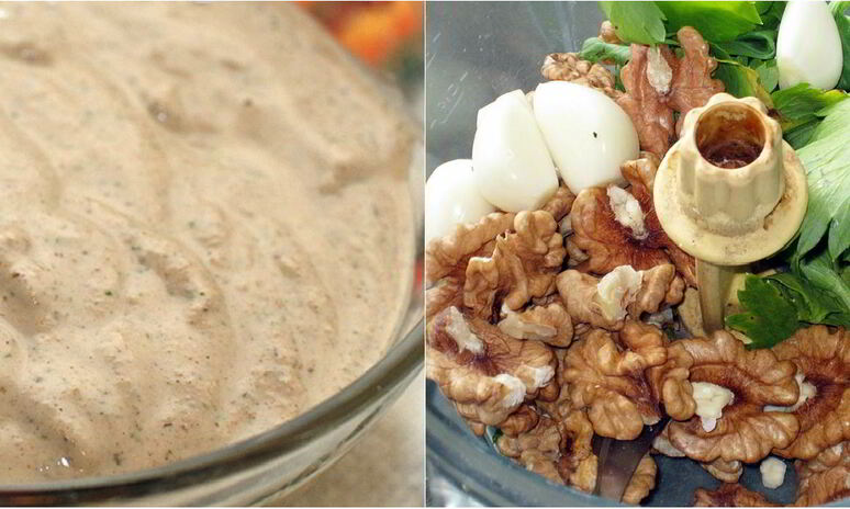 Рецепт соус баже из грецких орехов