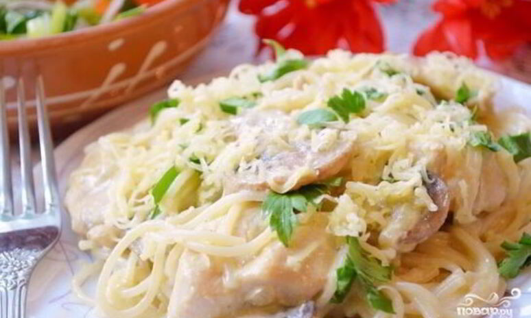 Рецепт соус для спагетти с курицей