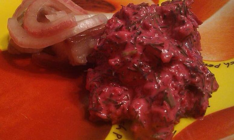 Рецепт соус дзадзики из свеклы