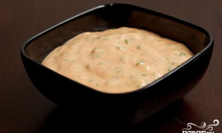 Рецепт соус из кетчупа и майонеза