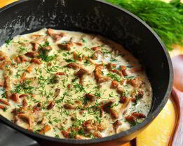 Соус из лисичек