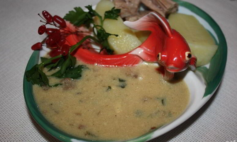 Рецепт соус из сухих грибов