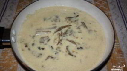 соус из сухих грибов