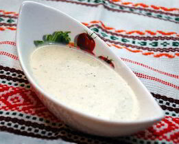 Соус из сухих сливок