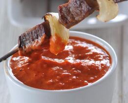 Соус из запеченных перцев