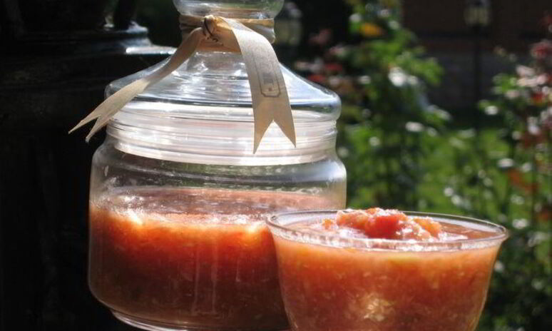 Рецепт ядреная закуска-соус из хрена и чеснока