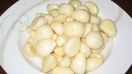 ядреная закуска-соус из хрена и чеснока