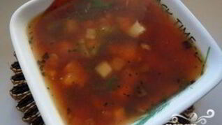 Борщ без капусты