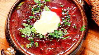 Борщ без мяса