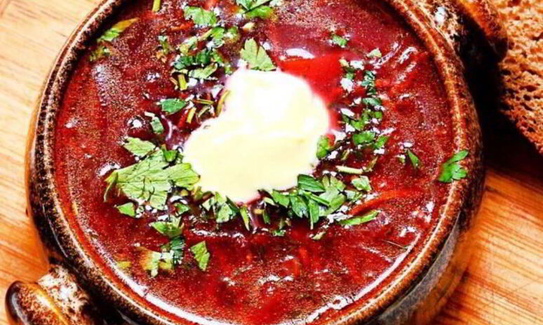 Рецепт борщ без мяса