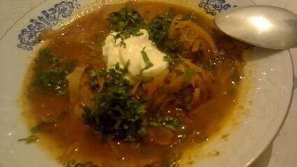 борщ диетический