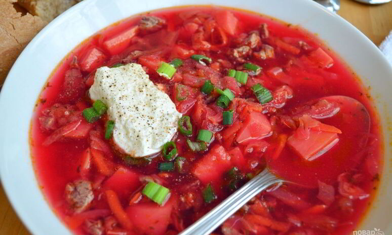 Рецепт борщ классический с говядиной