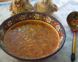 Борщ куриный