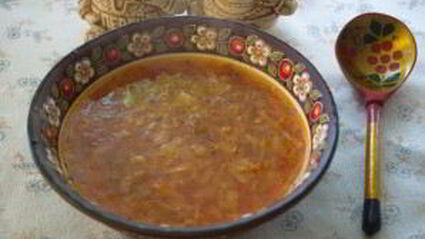 борщ куриный