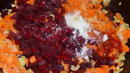 борщ московский со свеклой