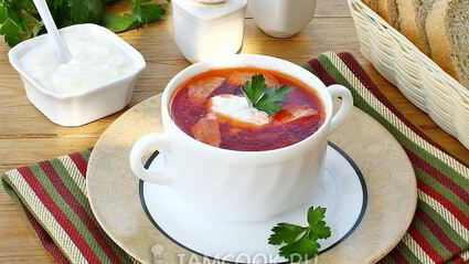 борщ московский