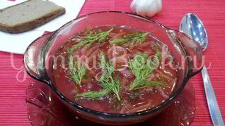 Борщ по-украински