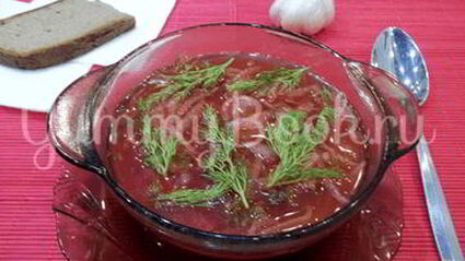 борщ по-украински