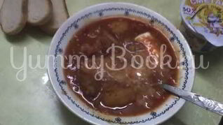 Борщ по упрощенной схеме