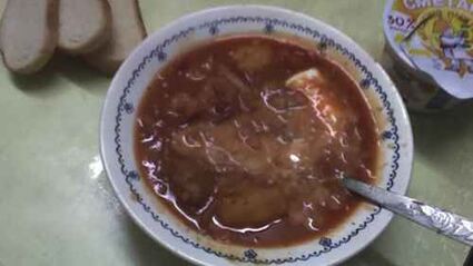 борщ по упрощенной схеме