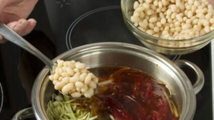 борщ постный с грибами