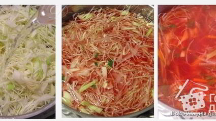 борщ-пюре без масла