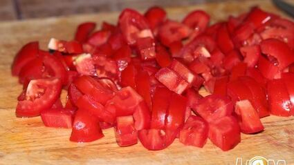 борщ с баклажанами