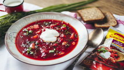 борщ с фасолью