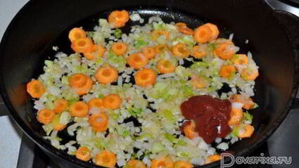 борщ с копчеными ребрышками