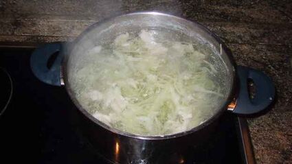 борщ с сыром