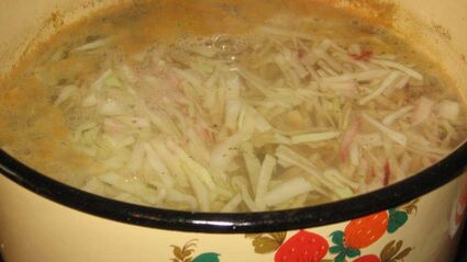 борщ с томатной пастой