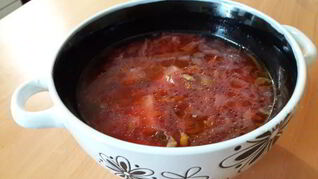 Борщ в мультиварке