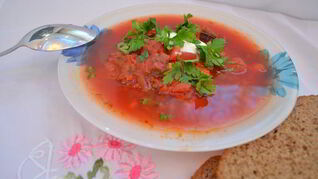 Ленивый борщ