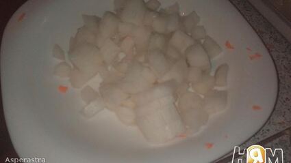 осенний желтый борщ