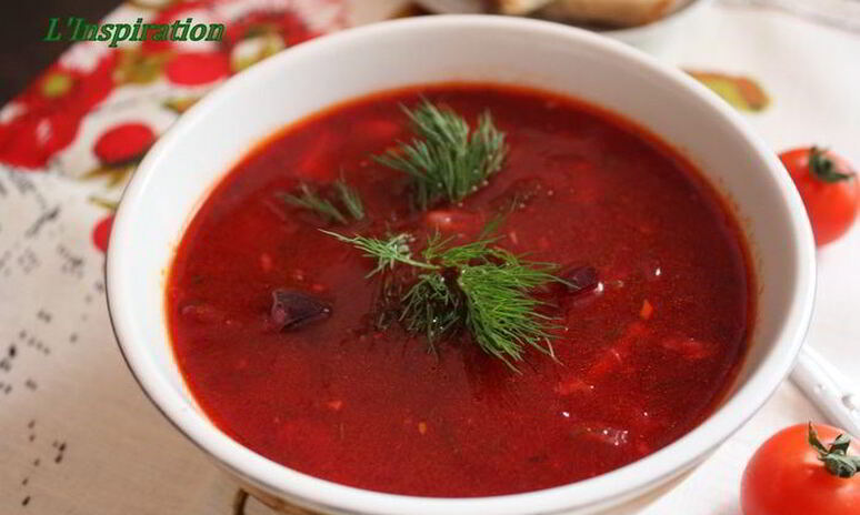 Рецепт постный борщ с фасолью