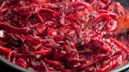 постный борщ с грибами