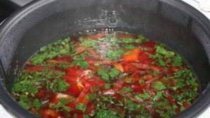 свекольный борщ