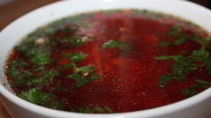 свекольный борщ