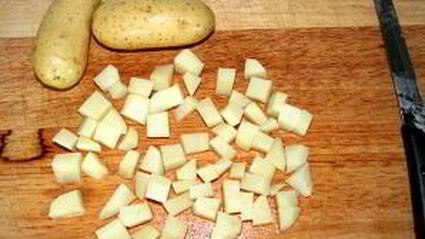 украинский борщ с салом и чесноком