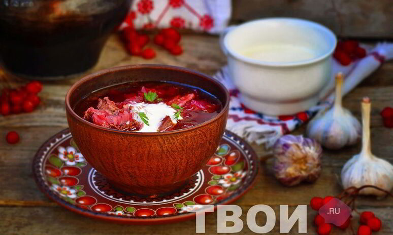 Рецепт украинский борщ