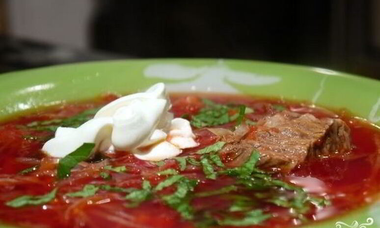 Рецепт вкусный борщ с говядиной