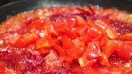 вкусный борщ с говядиной