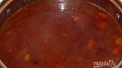 вкусный борщ с тушенкой