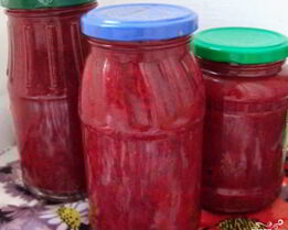Заправка для борща из свеклы на зиму