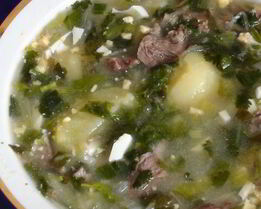 Зеленый борщ