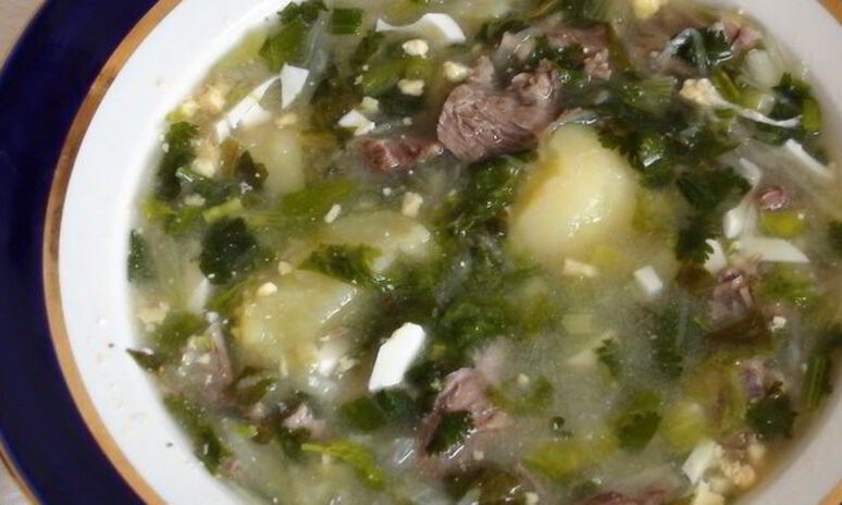 Рецепт зеленый борщ