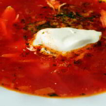 Суп с фасолью