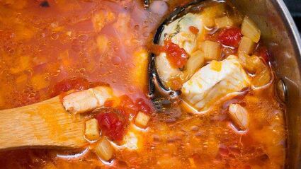 французский рыбный суп