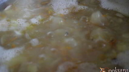 гороховый суп с копченостями