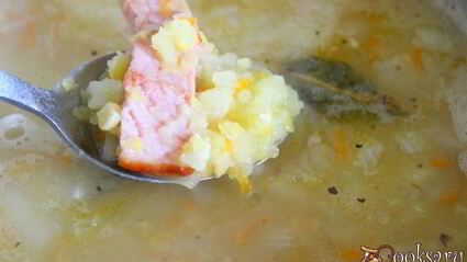 гороховый суп с копченостями